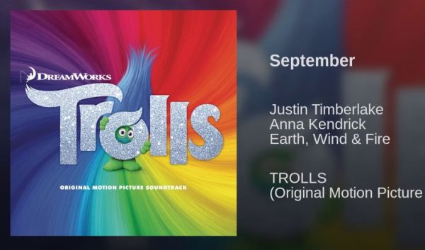 September December (from TROLLS) Justin Timberlake and Earth, Wind and  Fire. Custom arranged for vocals and full 5444 big band.